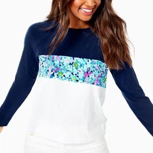 Lilly Pulitzer Long Sleeve Chapman Tee SZ XS